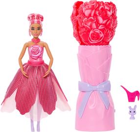 Lelle ar aksesuāriem Mattel Barbie Petal Pop JFM59, 29 cm, rozā krās.