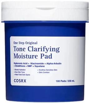 Тоник для лица, подушечки Cosrx One Step Original Tone Clarifying Moisture, 230 мл, 100 шт.