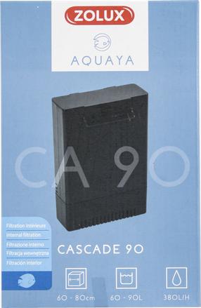 Akvārija filtrs Zolux Aquaya Cascade 90 326525, 60 - 90 l, melna krās.