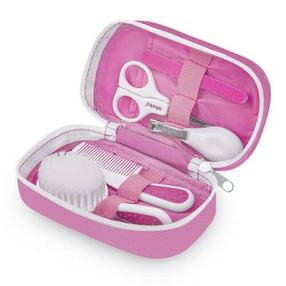 Маникюрный набор для младенцев Akuku Hygiene Set, 0 мес., розовый цв.