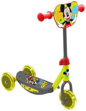 Bērnu skūteris Mickey, sarkana krās./dzeltena krās./pelēka krās.