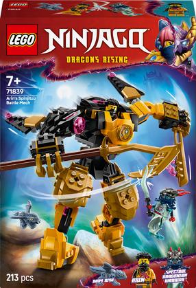 Konstruktorius LEGO® Ninjago Arino Spinjitzu kovos robotas 71839, 213 vnt.