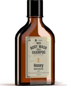 Гель для душа и шампунь HiSkin Whisky 3in1 Honey Mini, 100 мл