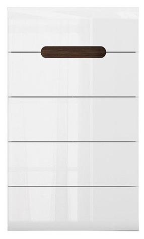 Komoda Azteca Trio KOM5S, balta sp., 104 cm x 41 cm x 60 cm