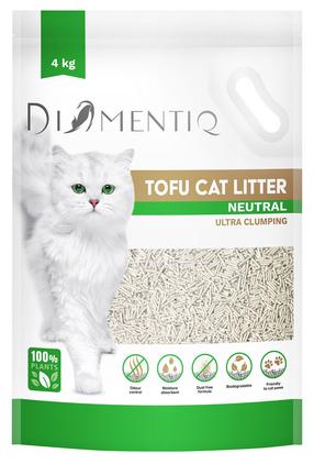Kasside allapanu Diamentiq Neutral, orgaaniline (tõmbub kokku), 4 kg
