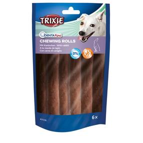 Skanėstas šunims Trixie Denta Fun Chicken Rolls, triušiena, 0.07 kg