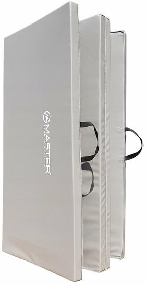 Vingrošanas matracis Master MAS4A497, pelēka krās., 240 cm x 120 cm x 5 cm