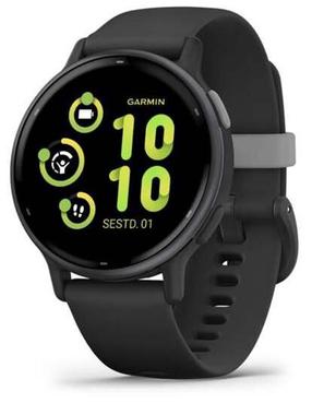 Viedais pulkstenis Garmin Vivoactive 5 010-02862-10, melns krās.