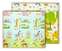 Žaidimų kilimėlis Milly Mally Play Savanna, 197 cm x 177 cm, įvairių spalvų