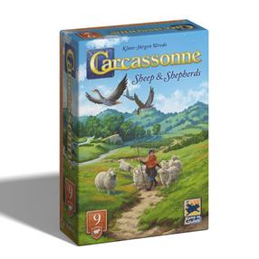 Stalo žaidimo papildymas Hans im Glück Carcassonne Sheep & Shepherds, EN