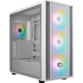 Arvuti korpus Cooler Master MasterBox 600 ARGB, valge v.