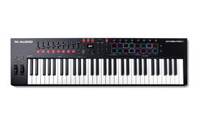 MIDI klaviatuur M-Audio Oxygen Pro, valge v./must v.