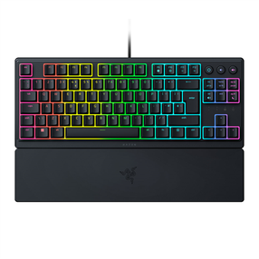 Laidinė žaidimų klaviatūra Razer Ornata V3 Tenkeyless RZ03-04880600-R3N1 Razer Hybrid Mecha-Membrane, EN, juoda sp.