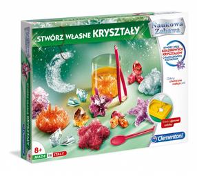 Kristallide kasvatamise komplekt Clementoni Crystals, mitmevärviline