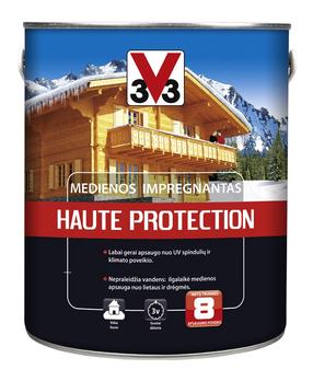 Medienos impregnantas V33 Haute Protection, tamsiai ruda sp./palisandro sp., 0.75 l