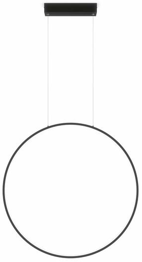 Lampa karināms Light Prestige Mirror L LP-999/1P L BK CCT, LED, 3000 - 6000 °K, 1 x 47 W, melna krās. / melna krās., 90 cm