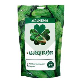 Mēslojums gurķiem, kabačiem, cukīni, ķirbjiem Agrochema, granulēts, 1 kg