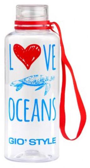 Veepudel Gio'Style Love ocean, punane v., tritaan, 0.500 l