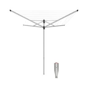 Сушилка для одежды Brabantia Lift-O-Matic 40, 2.71 м, серый металлик цв.