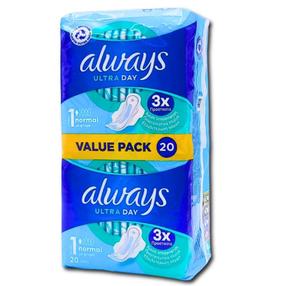 Higieniniai įklotai Always Ultra, Normal, 20 vnt.