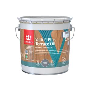 Puiduõli Tikkurila Valtti Terrace Oil Plus, hall v., 2.7 l