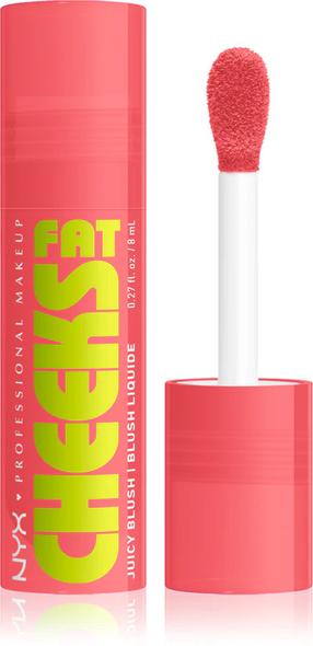 Šķidrie sārtumi NYX Professional Makeup Fat Cheeks, 02 fig fizz, 8 ml