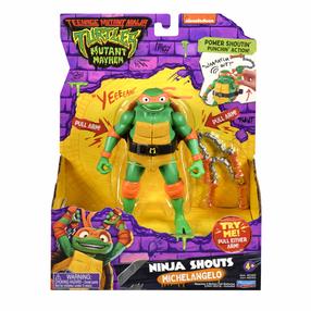 Žaislinė figūrėlė TMNT Ninja Turtles Ninja Shouts Michelangelo 83353, įvairių spalvų