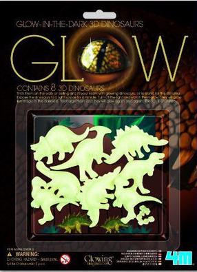 Динозавры, светящиеся в темноте 4M Glow Dinosaur