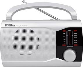Radio uztvērējs Eltra Ewa, sudraba krās.
