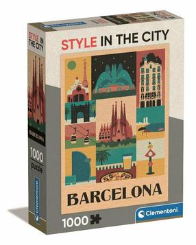 Pusle Clementoni Barcelona 39847, 70 cm x 50 cm, 1000 tk, mitmevärviline