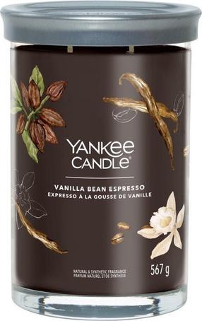 Свеча, ароматическая Yankee Candle Signature Vanilla Bean Espresso, 60 - 100 час, 567 г, коричневый цв.