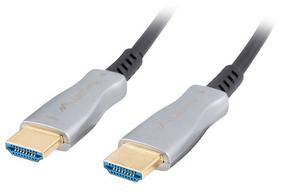 Kaabel Lanberg CA-HDMI-20FB-0100-BK HDMI Male, HDMI Male, 10 m, must v.