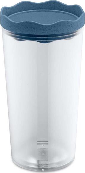 Maisto saugojimo indas Koziol Prince 3069675, 1 l, mėlyna sp./skaidri sp.