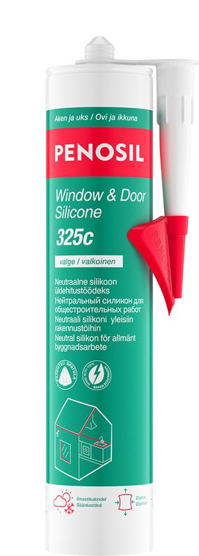 Силикон Penosil Window & Door, 0.3 л, белый цв.