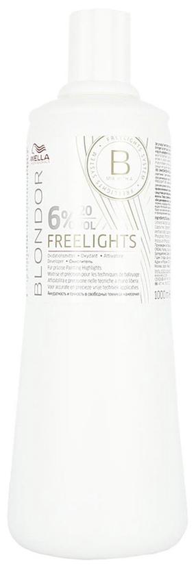 Оксидант Wella Professionals Blondor Freelights, 1000 мл