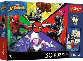Пазл Trefl Spider Power, 27 см x 20 см, 30 шт.