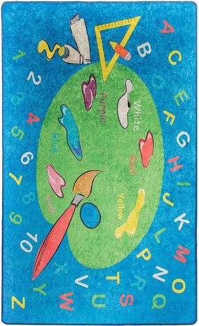 Kilimas Conceptum Hypnose Coloring 876CHL1029, įvairių spalvų, 190 cm x 140 cm