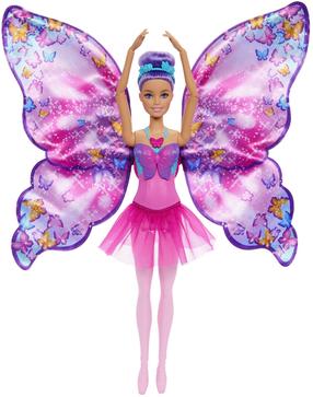 Lelle - pasaku tēls Mattel Barbie Dreamtopia HXJ10, 29 cm, rozā krās.