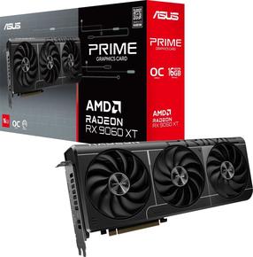 Videokarte Asus Prime Radeon RX 9060 XT OC, 16 GB, GDDR6