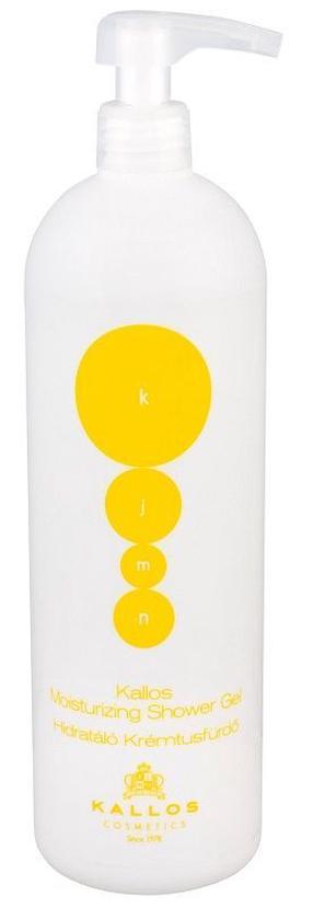 Kūno prausimosi želė Kallos Moisturizing, 1000 ml