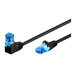 Сетевой кабель Goobay Cat 6, U/UTP 51530 RJ-45, RJ-45, 2 м, черный цв.