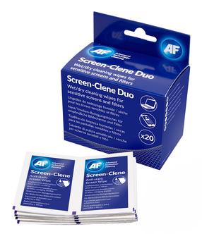 Салфетки, ekranams AF Screen-Clene Duo SCR020, 0.088 кг, 20 шт.