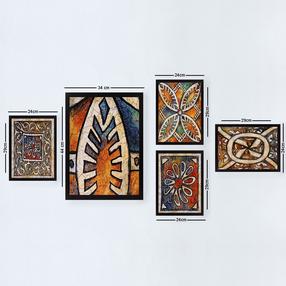 Paveikslas Wallity SET_057, 34 cm x 44 cm