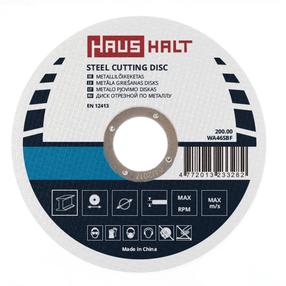 Griešanas disks leņķa slīpmašīnām Haushalt, 115 mm x 1 mm x 22.23 mm