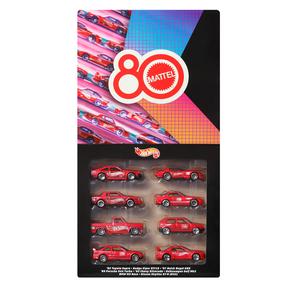  Наборы автомобилей Mattel Hot Wheels 80Th Anniversary Dream Mobile JGK09, 1:64, красный цв.