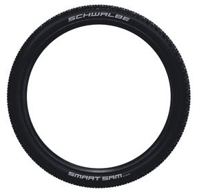 Jalgratta rehv Schwalbe Smart Sam HS624, kumm, must v./pronksivärvi v., 27.5", 2.35"