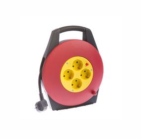 Ilgintuvas su rite Okko, 3 x 1,5 mm², 10 m, 4 lizdų