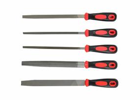 Набор пилок AWTools AW32719, полукруглая, 250 мм, металл/пластик, 5 шт.