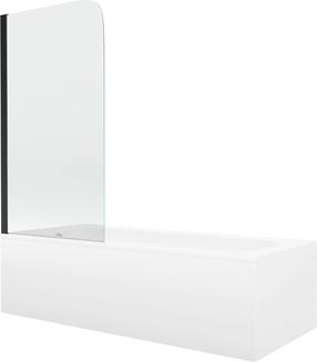 Vonia su sienele, laisvai pastatoma Mexen Vega, 70 cm x 170 cm x 38 cm, stačiakampis, balta sp.