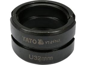 Головка пресс-клещей для гофры Yato YT-21743, 32 мм